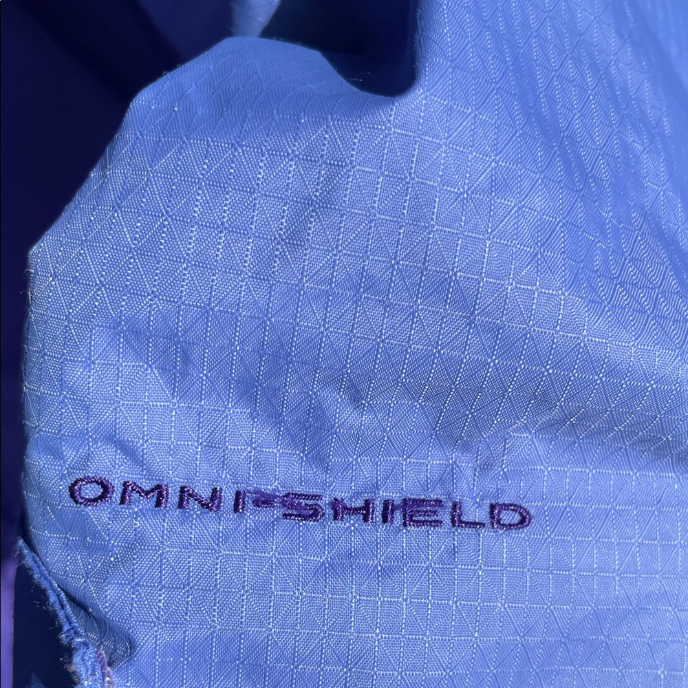 Columbia Kids Two-Tone Purple Raincoat - Picture 8 of 10